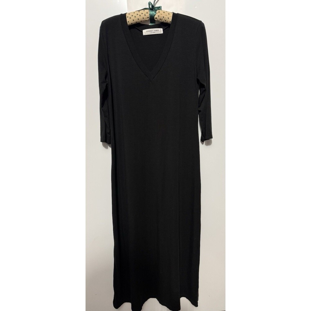 Sonnet James A Play Dress Size Medium Black